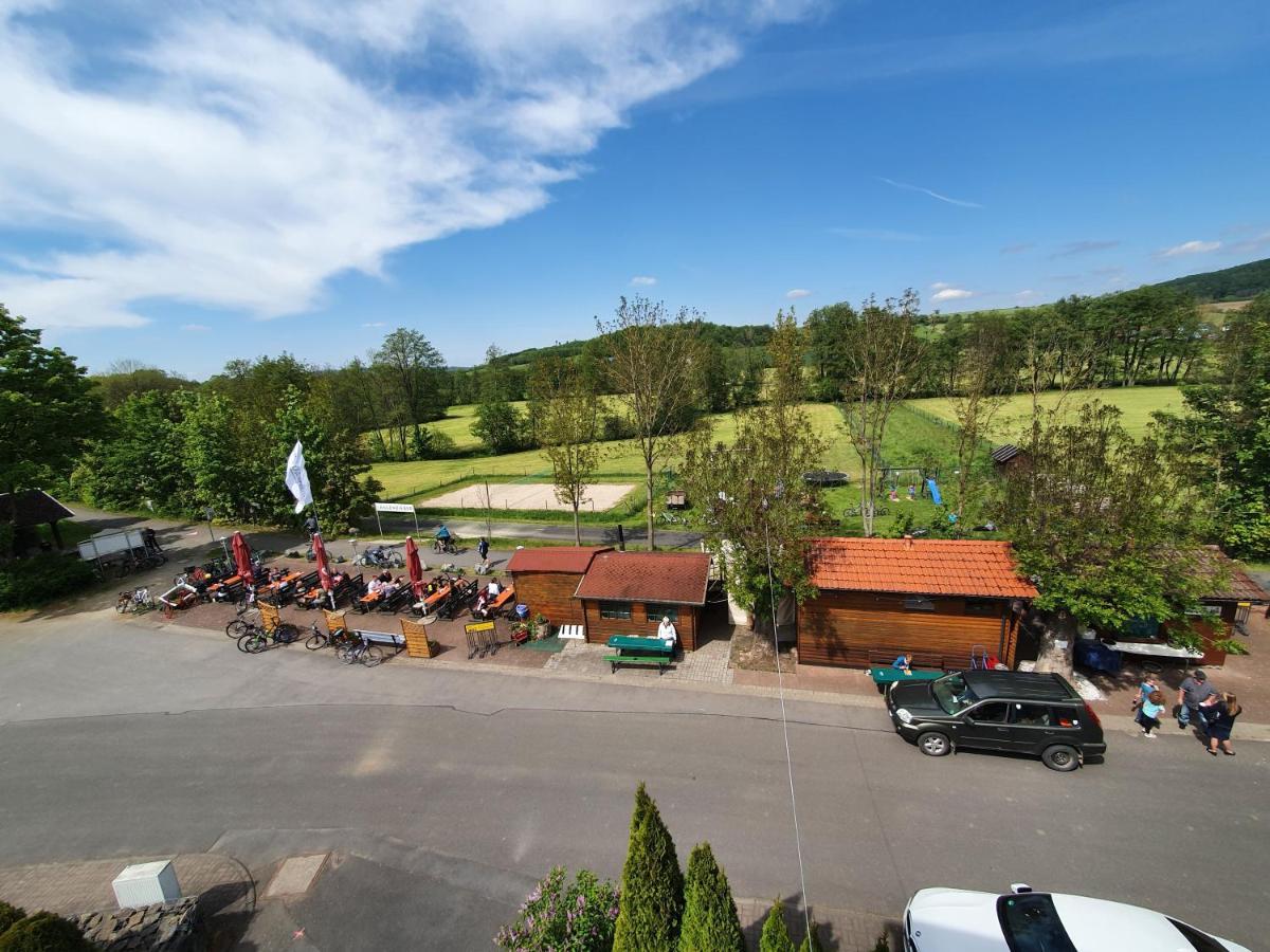 Garni Hotel Biebertal Am Milseburgradweg Hofbieber ภายนอก รูปภาพ